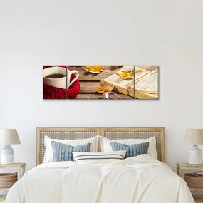 Obraz - Jesienna filiżanka herbaty (170x50 cm)