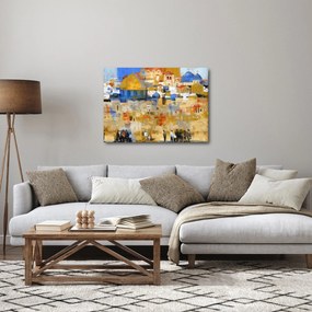 Obraz - Ściana płaczu, Jerozolima, Izrael (70x50 cm)