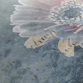 Obraz - Zimowy kwiat (125x70 cm)