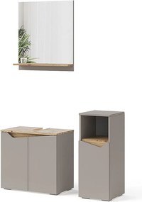 Szafka podumywalkowa szary 60x35x57 marelle