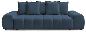 Ciemnoniebieska sofa z tkaniny szenilowej 278 cm Everest – Bobochic Paris