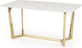 Stół z blatem z białego spieku Clemente Halmar