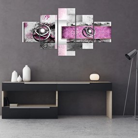 Obraz abstrakcji (125x70 cm)