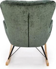 Nowoczesny fotel bujany Castro Halmar