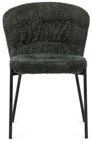 Zestaw krzeseł do jadalni Bouclé CT-W1077 GRN2, 4szt.