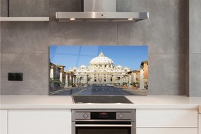 Szkło do Kuchni na Ścianę Klasyczna Architektura Rzymu