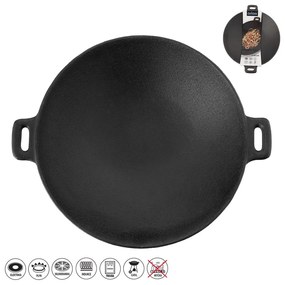 Patelnia wok żeliwna ø 30 cm Litina – Orion