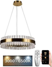 Brilagi - Kryształowy żyrandol LED ściemnialny na przewodzie HALO LED/40W/230V + pilot