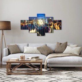 Obraz - Miasto Inwestycji (125x70 cm)