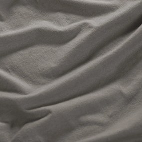 4Home prześcieradło jersey Lycra antracyt, 90 x 200 cm