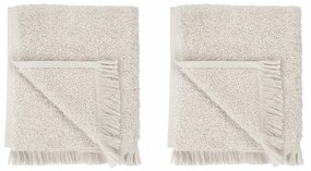 Kremowe bawełniane ręczniki zestaw 2 szt. 30x50 cm FRINO – Blomus