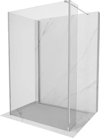 Mexen Kioto ścianka prysznicowa Walk-in 140 x 70 x 30 cm, transparent, chrom - 800-140-070-221-01-00-030