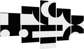 Obraz - Abstrakcja geometryczna N⁰3 (125x70 cm)