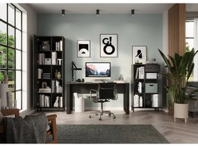 Antracytowy regał 64x190x34 cm Rovigo – Germania