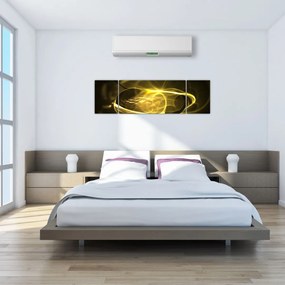 Nowoczesney abstrakcyjny obraz (170x50 cm)