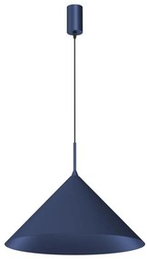 Lampa wisząca na lince CAPITAL 1xGX53/15W/230V śr. 46 cm niebieska