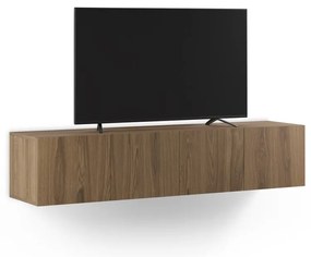 Szafka pod TV w dekorze dębu w naturalnym kolorze 180x38x35 cm Daroca – Marckeric