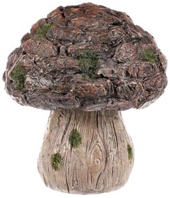 Dekoracja ogrodowa Grzyb, 16 x 17 x 16 cm, polyresin