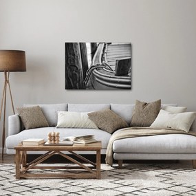 Obraz - Łódź na uwięzi (70x50 cm)