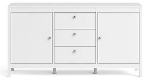 Biała niska komoda 151x80 cm Madrid – Tvilum