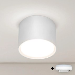 BRILAGI - LED RGB ściemniana oprawa punktowa SMOOTH 1xGX53/14W/230V 60x82 mm Wi-Fi Tuya biała