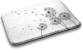 Dywanik łazienkowy Dywanik łazienkowy Dmuchawce Kwiaty