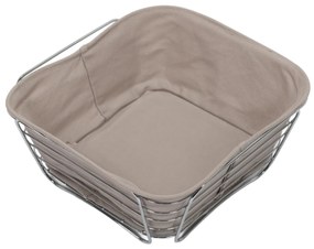 Kosz na pieczywo, owoce, stal nierdzewna, Ø 26 cm, Kesper