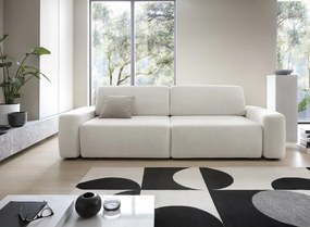 Sofa BOULI z funkcja spania i pojemnikiem BEŻOWY RAVEN 21