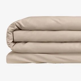 Poszwa Na Kołdrę Z Bawełny Perkalowej Lesia O Gramaturze 180 Nitek Kremowa Tapioca & Łóżko 150/160cm (240 X 220 Cm) - Sklum