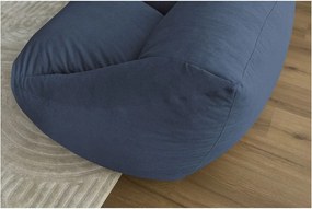 Ciemnoniebieski sztruksowy worek do siedzenia Lilibet – Bobochic Paris