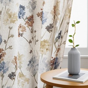 Kremowa zasłona 135x250 cm Flosi – Restilo