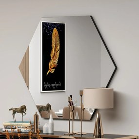 Lustro Zeo Black 60 x 70 cm