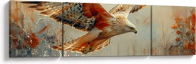 Obraz - Ptak drapieżny (170x50 cm)