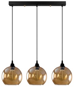 Lampa wisząca Horizont Gold - 022, złoto-czarna