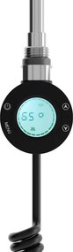 Mexen FA-S grzałka elektryczna z Wi-fi, 600 W, czarna - W954-0600-70