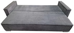 Ponadczasowa sofa z rozkładaną funkcja spania i pojemnikiem na pościel, Ella, szeroka gama kolorystyczna