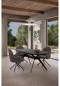 Ciemnoszary fotel Dario – Marckeric