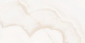 Mexen Onyx White gres szkliwiony rekt. G1, płytka podłogowo-ścienna 120 x 60 cm, połysk - TL106-120-060-01