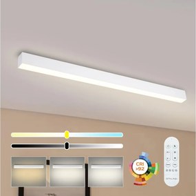 Brilagi - ściemnialna oprawa sufitowa LED SLEEKLINE LED/40W/230V Wi-Fi Tuya biała+pilot