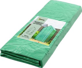 Outsunny Zastępcza Folia do Szklarni, Rolowane Drzwi, Okno Siatkowe, Zielony, 143 x 70 x 190cm, Zielony