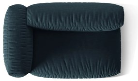 Ciemnoniebieski moduł sofy (lewostronny) Martina – Micadoni Home