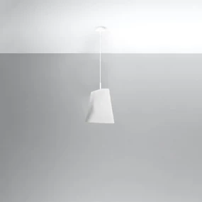 Żyrandol BLUM 1 biały SOLLUX  LIGHTING