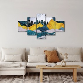 Obraz - Krajobraz polarny (125x70 cm)