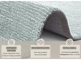 Jasnoniebieski dywan Mint Rugs Supersoft, 120x170 cm