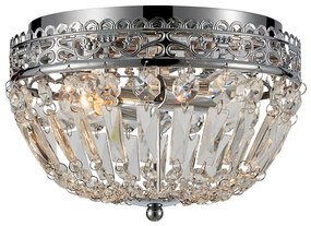 Markslöjd 108599 - Lampa sufitowa ETIENNE 2xE14/40W/230V chrom błyszczący