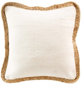 Poduszka dekoracyjna z mieszanki juty 45x45 cm Akina – douceur d'intérieur