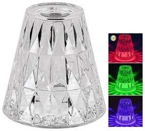 Rabalux 76004 - LED RGB ładowalna lampa stołowa SIGGY LED/2W/5V/3000K