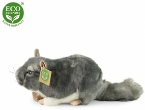 Rappa Pluszowa szynszyla, 21 cm ECO-FRIENDLY