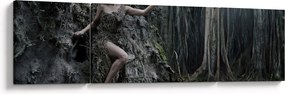 Obraz - Leśna wróżka (170x50 cm)