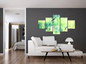 Obraz - Szczegół łąki (125x70 cm)